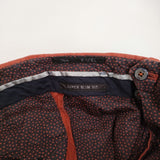 PT01/BEAMS ストレッチパンツ サイズ44 スラックス パンツ レッド メンズ ピーティーゼロウーノ/ビームス【中古】5-0805G♪