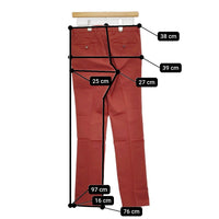PT01/BEAMS ストレッチパンツ サイズ44 スラックス パンツ レッド メンズ ピーティーゼロウーノ/ビームス【中古】5-0805G♪