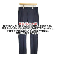 ENTRE AMIS イタリア製 ストレッチウール センタープレススラックス パンツ ネイビー メンズ アントレアミ【中古】5-1009T∞