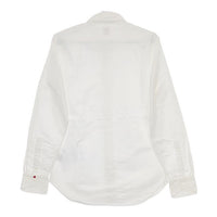 BOLZONELLA イタリア製 コットン 長袖シャツ ホワイト メンズ ボルゾネッラ【中古】5-0714M∞