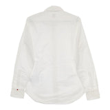 BOLZONELLA イタリア製 コットン 長袖シャツ ホワイト メンズ ボルゾネッラ【中古】5-0714M∞
