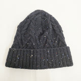 Paul Smith ウールナイロン 日本製 帽子 ニットキャップ ネイビー メンズ ポール・スミス【中古】5-1125T◎