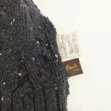 Paul Smith ウールナイロン 日本製 帽子 ニットキャップ ネイビー メンズ ポール・スミス【中古】5-1125T◎