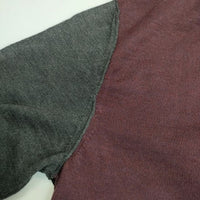MAISON MARGIELA 14 ウール SH50HA0617 セーター ニット ブラック ワインレッド メンズ メゾンマルジェラ【中古】5-0823T∞