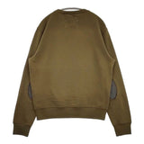 MAISON MARGIELA 14 エルボーパッチクルーネック トレーナー スウェット カーキ メンズ メゾンマルジェラ【中古】5-1019M∞