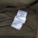 MAISON MARGIELA 14 エルボーパッチクルーネック トレーナー スウェット カーキ メンズ メゾンマルジェラ【中古】5-1019M∞