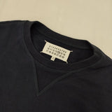 Maison Martin Margiela 14 エルボーパッチクルーネック トレーナー スウェット ネイビー メンズ メゾンマルタンマルジェラ【中古】5-1019M∞