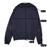 Maison Martin Margiela 14 エルボーパッチクルーネック トレーナー スウェット ネイビー メンズ メゾンマルタンマルジェラ【中古】5-1019M∞