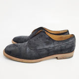 Maison Martin Margiela Waxed Suede Classic Shoe サイズ41 スリッポン 革 レザーシューズ s37wq0209 シューズ・靴 ブラック メンズ メゾンマルタンマルジェラ【中古】5-0621G◎
