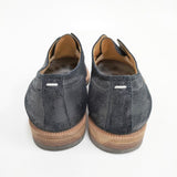 Maison Martin Margiela Waxed Suede Classic Shoe サイズ41 スリッポン 革 レザーシューズ s37wq0209 シューズ・靴 ブラック メンズ メゾンマルタンマルジェラ【中古】5-0621G◎