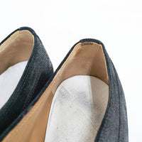 Maison Martin Margiela Waxed Suede Classic Shoe サイズ41 スリッポン 革 レザーシューズ s37wq0209 シューズ・靴 ブラック メンズ メゾンマルタンマルジェラ【中古】5-0621G◎