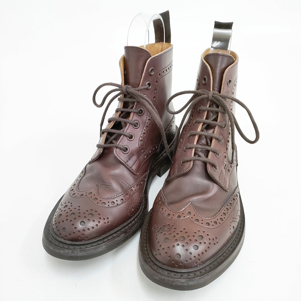 Tricker's/Paul Smith カントリーブーツ M6178 サイズ6 ウイングチップ
