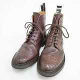 Tricker's/Paul Smith カントリーブーツ M6178 サイズ6 ウイングチップ ブーツ ダークブラウン メンズ トリッカーズ/ポール・スミス【中古】5-1206G◎