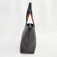 Paul Smith レザー 革 マルチカラー トートバッグ ブラック メンズ ポール・スミス【中古】5-0918G∞