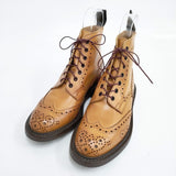 Tricker's/Paul Smith カントリーブーツ M6178 サイズ7 ウイングチップ ブーツ ライトブラウン メンズ トリッカーズ/ポール・スミス【中古】5-1206G◎