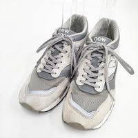NEW BALANCE M1500PGL イギリス製 UK 定価35200円 サイズ9.5 Dワイズ スニーカー グレー メンズ ニューバランス【中古】5-1009G◎