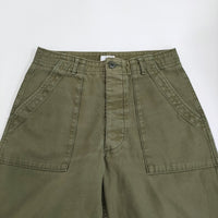 CIOTA スビンコットンバックサテンベイカーパンツ 定価27500円 PTLM-103 サイズ4 パンツ カーキ メンズ シオタ【中古】5-0805G♪
