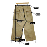 HERILL HL Denim Cargo Pants 22-030-HL-8090-1 カーゴパンツ ベージュ メンズ ヘリル【中古】5-1019G∞
