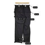 green label relaxing ナイロンイージーパンツサイズM ストレッチ 接触冷感 ブラック メンズ グリーンレーベルリラクシング【中古】5-0805M♪