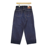 LENO LOOSE TAPERED JEANS h2002-j004 サイズ32 ワイドテーパード デニムパンツ ネイビー メンズ リノ【中古】5-0805G♪