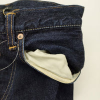LENO LOOSE TAPERED JEANS h2002-j004 サイズ32 ワイドテーパード デニムパンツ ネイビー メンズ リノ【中古】5-0805G♪