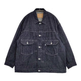 Graphpaper Selvage Denim Jacket GU231-30104RB デニムジャケット 23SS ネイビー メンズ グラフペーパー【中古】5-1019M∞