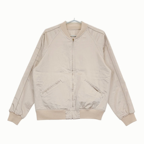 UNUSED Souvenir jacket 定価63800円 US2487 サイズ2 リバーシブル ジャケット 25SS ピンクベージュ メンズ アンユーズド【中古】5-0514M♪