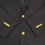 ADULT ORIENTED ROBES ブレザー オーバーサイズ 紺ブレ 金ボタン 定価60500円 21aor-2-jk-006 テーラードジャケット ネイビー メンズ アダルトオリエンテッドローブス【中古】5-1115T∞