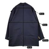 ADULT ORIENTED ROBES ブレザー オーバーサイズ 紺ブレ 金ボタン 定価60500円 21aor-2-jk-006 テーラードジャケット ネイビー メンズ アダルトオリエンテッドローブス【中古】5-1115T∞