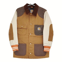 CdG JUNYA WATANABE MAN/Carhartt VARSITY WORK JACKET ジャケット AD2017 ブラウン メンズ ジュンヤワタナベマン/カーハート【中古】5-0514T♪