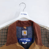 CdG JUNYA WATANABE MAN/Carhartt VARSITY WORK JACKET ジャケット AD2017 ブラウン メンズ ジュンヤワタナベマン/カーハート【中古】5-0514T♪