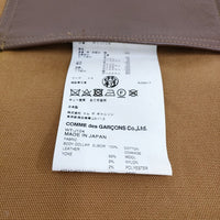 CdG JUNYA WATANABE MAN/Carhartt VARSITY WORK JACKET ジャケット AD2017 ブラウン メンズ ジュンヤワタナベマン/カーハート【中古】5-0514T♪