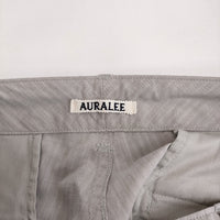 AURALEE WASHED FINX RIPSTOP CHAMBRAY FIELD PANTS 定価41800円 A21SP04FL サイズ3 パンツ グレー メンズ オーラリー【中古】5-0805M♪