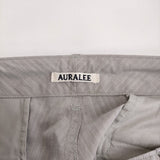 AURALEE WASHED FINX RIPSTOP CHAMBRAY FIELD PANTS 定価41800円 A21SP04FL サイズ3 パンツ グレー メンズ オーラリー【中古】5-0805M♪