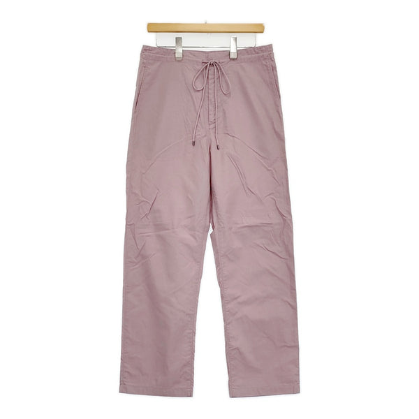 AURALEE WASHED FINX TWILL EASY WIDE PANTS 定価35200円 A00P03TN サイズ3 ワイドイージー パンツ ピンク メンズ オーラリー【中古】5-0805M♪