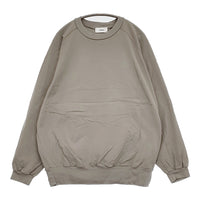 marka CREW NECK L/S COMPACT天竺 定価16500円 M21A-14CS01C サイズ2 長袖Ｔシャツ カットソー ロンＴ グレー メンズ マーカ【中古】5-0805M♪