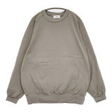 marka CREW NECK L/S COMPACT天竺 定価16500円 M21A-14CS01C サイズ2 長袖Ｔシャツ カットソー ロンＴ グレー メンズ マーカ【中古】5-0805M♪