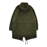 YAECA LIKE WEAR RILAX 36 S モッズコート 165003 ナイロン コート カーキ メンズ ヤエカ【中古】5-0823T∞