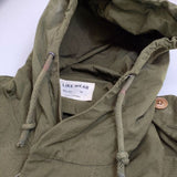 YAECA LIKE WEAR RILAX 36 S モッズコート 165003 ナイロン コート カーキ メンズ ヤエカ【中古】5-0823T∞
