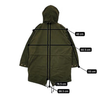 YAECA LIKE WEAR RILAX 36 S モッズコート 165003 ナイロン コート カーキ メンズ ヤエカ【中古】5-0823T∞