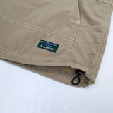 L.L.Bean Bean's LIGHT NYLON ANORAK ビーンズライトナイロンアノラック 3175-1033 ジャケット ベージュ メンズ エルエルビーン【中古】5-1019M∞