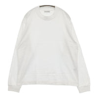UNITED ARROWS SARROWS サローズ オーガニックコットン モックネック 長袖Ｔシャツ カットソー ロンＴ ホワイト メンズ ユナイテッドアローズ【中古】5-1001M∞