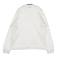 UNITED ARROWS SARROWS サローズ オーガニックコットン モックネック 長袖Ｔシャツ カットソー ロンＴ ホワイト メンズ ユナイテッドアローズ【中古】5-1001M∞