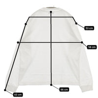 UNITED ARROWS SARROWS サローズ オーガニックコットン モックネック 長袖Ｔシャツ カットソー ロンＴ ホワイト メンズ ユナイテッドアローズ【中古】5-1001M∞