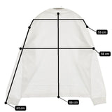 UNITED ARROWS SARROWS サローズ オーガニックコットン モックネック 長袖Ｔシャツ カットソー ロンＴ ホワイト メンズ ユナイテッドアローズ【中古】5-1001M∞