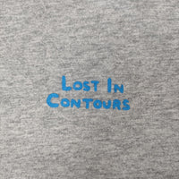 koti BEAUTY&YOUTH別注 LOST IN CONTOURS サイズXL 半袖Ｔシャツ カットソー グレー メンズ コティ【中古】5-0704S♪