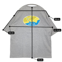 koti BEAUTY&YOUTH別注 LOST IN CONTOURS サイズXL 半袖Ｔシャツ カットソー グレー メンズ コティ【中古】5-0704S♪