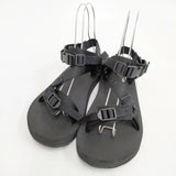 D.Roundy River Sandal リバーサンダル オールブラック Vibram ビブラムソール サンダル ブラック メンズ ディーラウンディ【中古】5-0621S◎