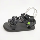 D.Roundy River Sandal リバーサンダル オールブラック Vibram ビブラムソール サンダル ブラック メンズ ディーラウンディ【中古】5-0621S◎