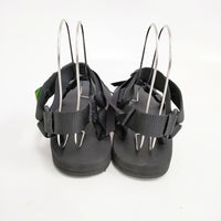 D.Roundy River Sandal リバーサンダル オールブラック Vibram ビブラムソール サンダル ブラック メンズ ディーラウンディ【中古】5-0621S◎